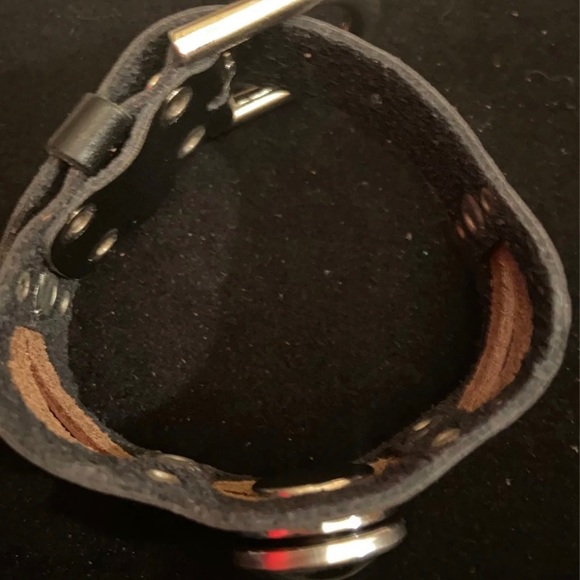 Harley Leather Stud Bracelets - Picture 7 of 7